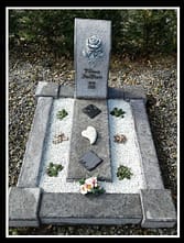 Photo illustrant une tombe, pour l'article de blog sur le deuil.